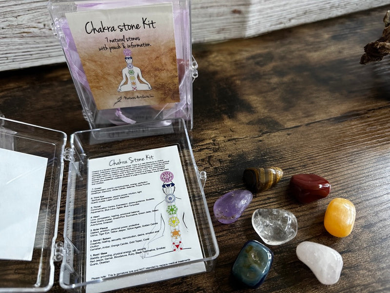 Chakra Balancing Stone Kit FB3357  🩷🧡💛💚💙