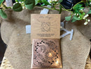 Copper Crystal Charging Plate / Grid Base with Sun, Moon, Nature Design FB3269 🌸