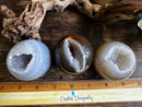Agate Geode Drusy Spheres for strength, courage, protection, healing FB2110 ๐ฎ