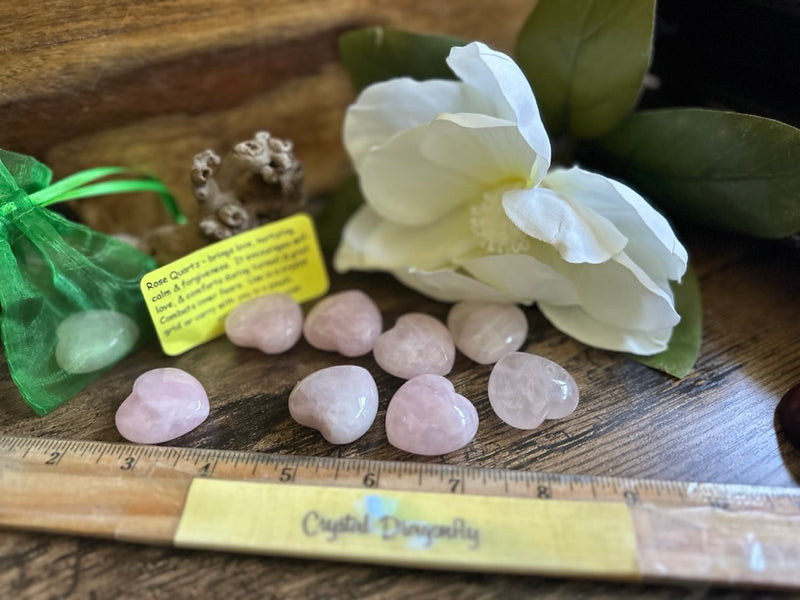 Rose Quartz Pocket Hearts FB1596