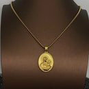 Mary Pendant in Three Versions, 18k Gold over Stainless FB3147 🌟