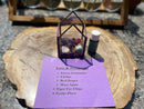 Crystal Energy Terrariums, Complete Collections with Intention FB1201