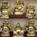 Buddha Gold Figurines, Set of 6 FB2971 π§