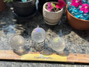 Angel Aura Quartz Textured Moon Surface Iridescent Sphere FB2778 🌸
