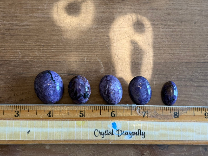Charoite Cabochons, A quality, Assorted Sizes FB3018 💜