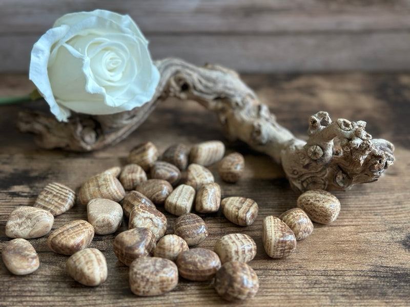 Tumbled Brown Aragonite for patience and healing