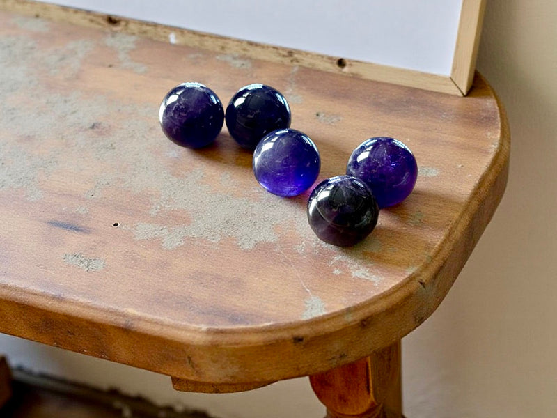 Amethyst Mini Sphere from South Africa,Third Eye Chakra FB2949 💜