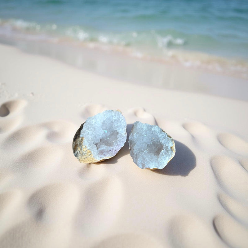 Desert Sands Geode from Morocco FB2102 🌸
