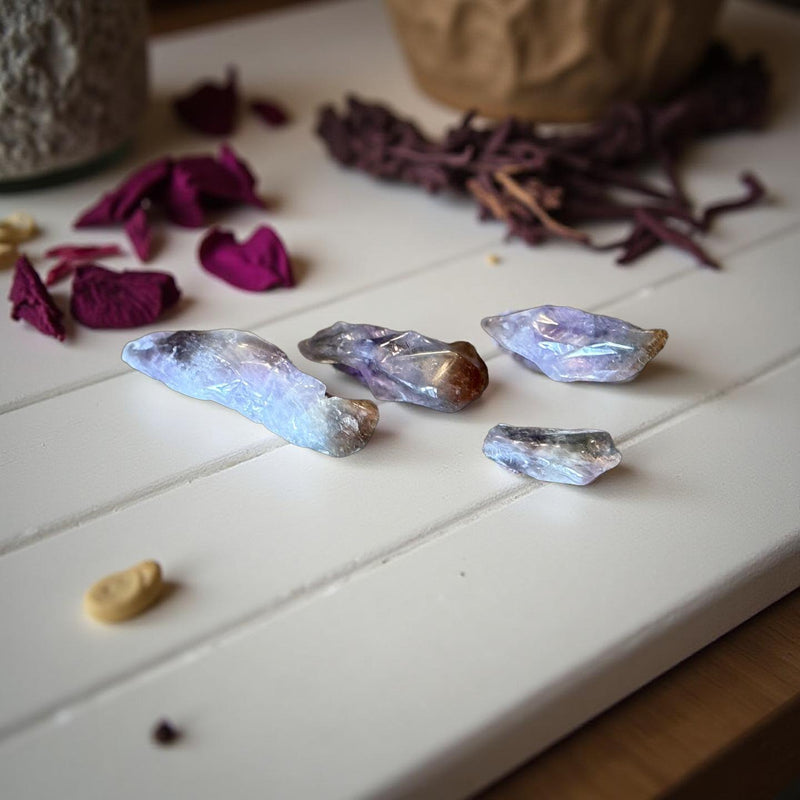 Super Seven / Melody's Stone Natural & Tumbled Smooth - Powerful Healing Crystal from Brazil FB1598 🌸