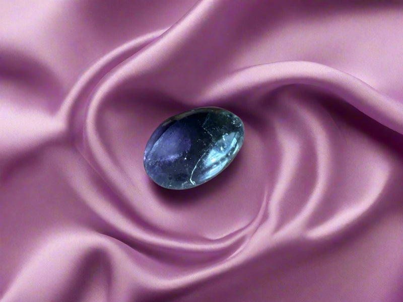 Tumbled Black Amethyst grounding, calming, stability