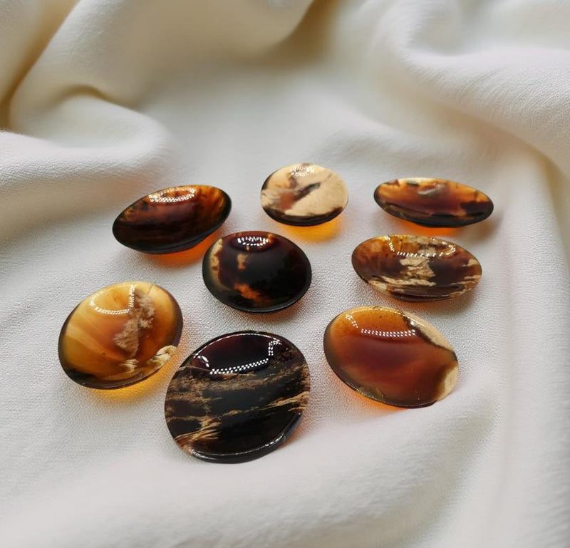 Amber AA Quality Worry Stones - manifestation and comfort FB2428 💛