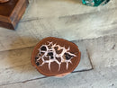 Septarian  Dragon Stone Polished Nodule Slab for balance and tranquility FB1746 💛