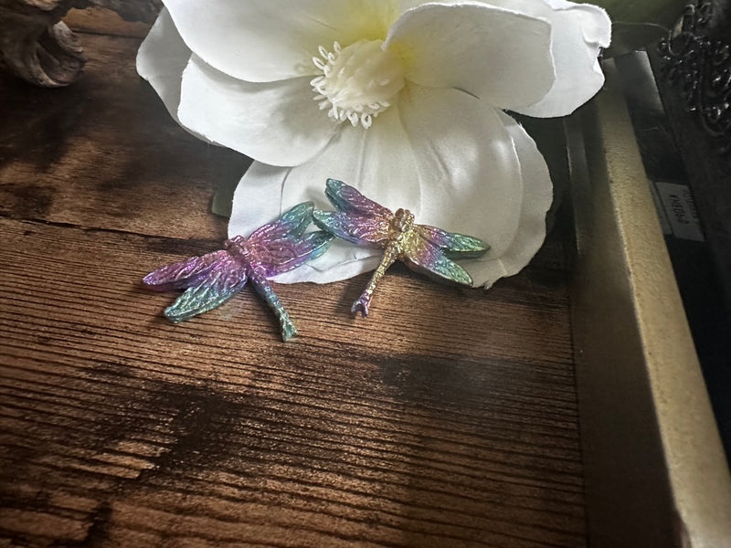 Iridescent Bismuth Dragonfly FB1145