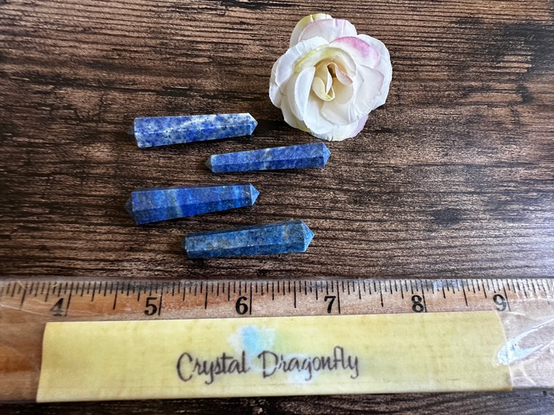 Polished Single Terminated Sodalite wand for Crystal, Reiki or Energy Healing FB2399