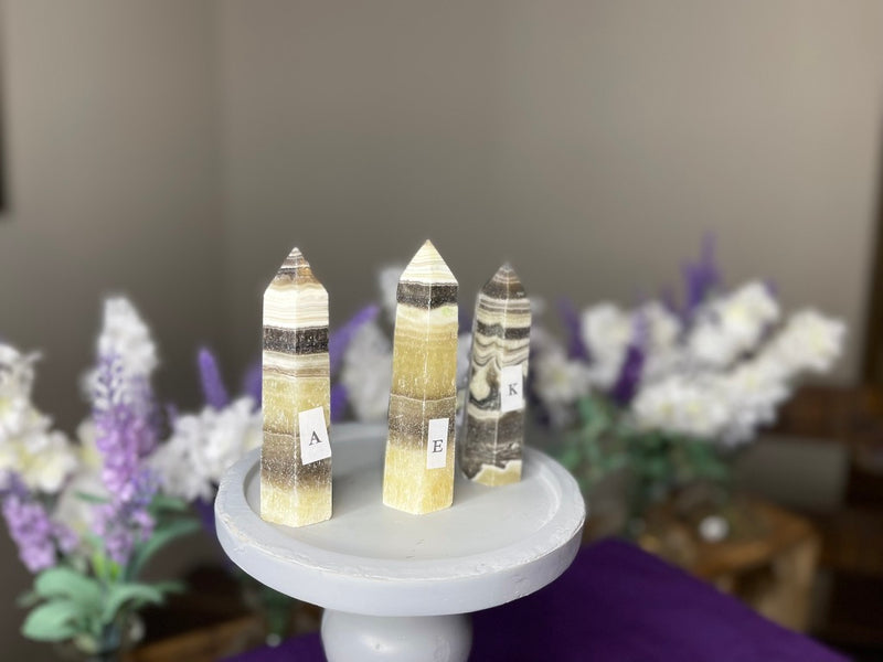Zebra Calcite Generator Point (Tower)  FB3091