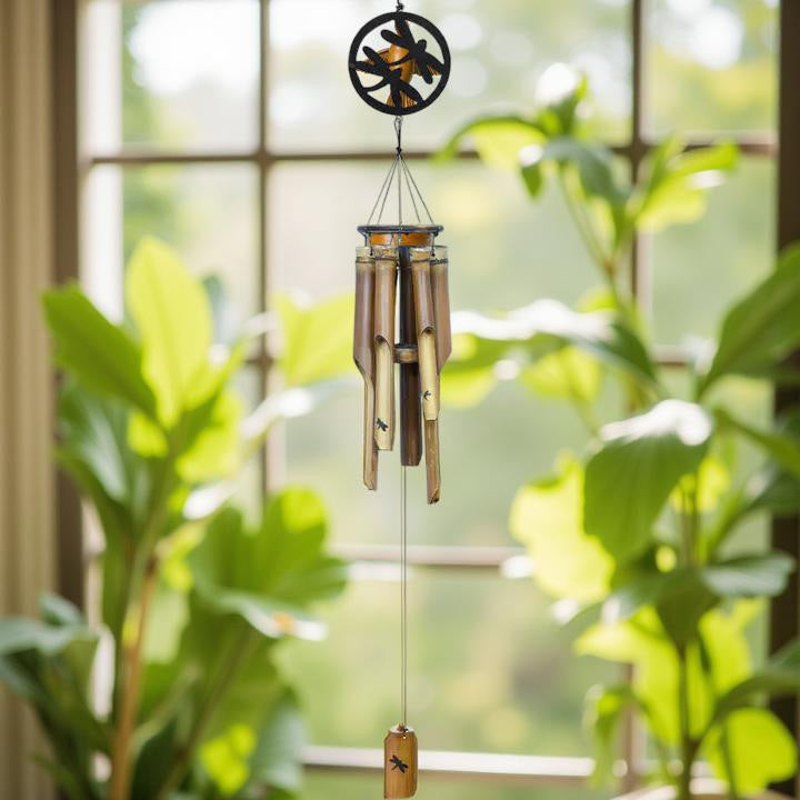 Bamboo Dragonflies Wind Chimes FB1009  🍃