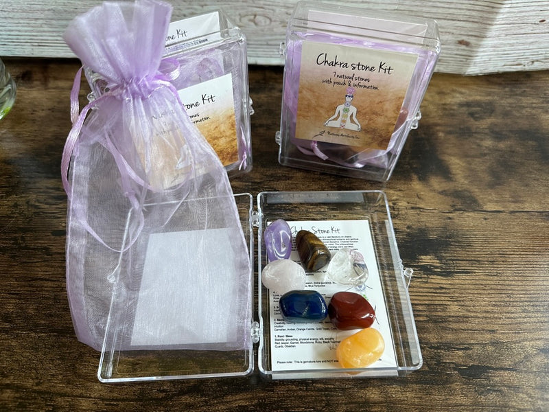 Chakra Balancing Stone Kit FB3357  🩷🧡💛💚💙