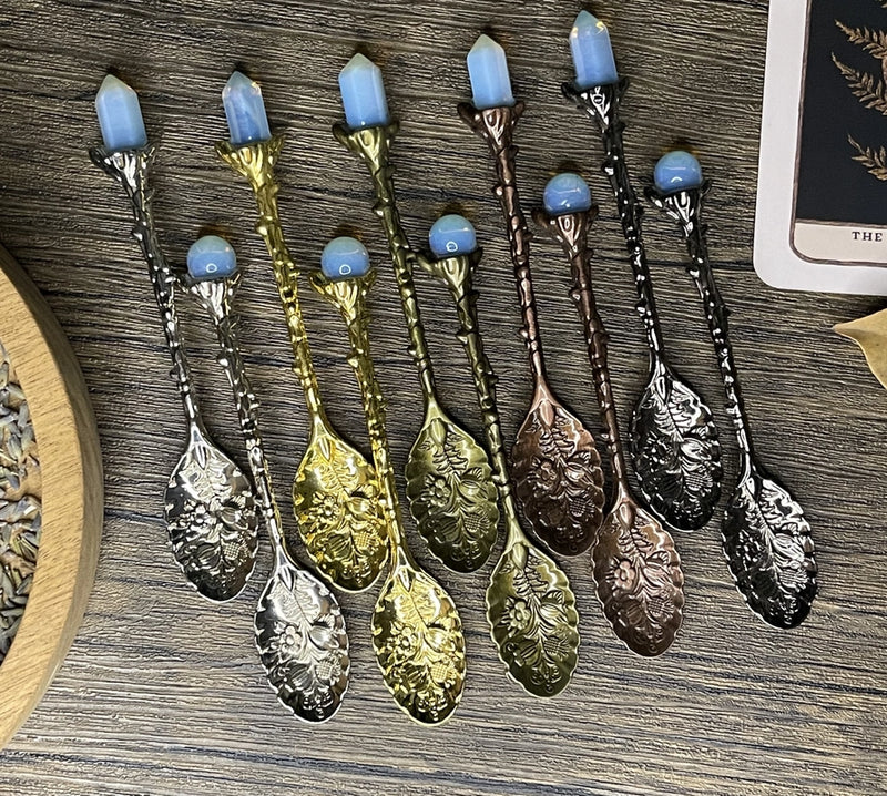 Crystal Apothecary Spoons FB3276  🥄