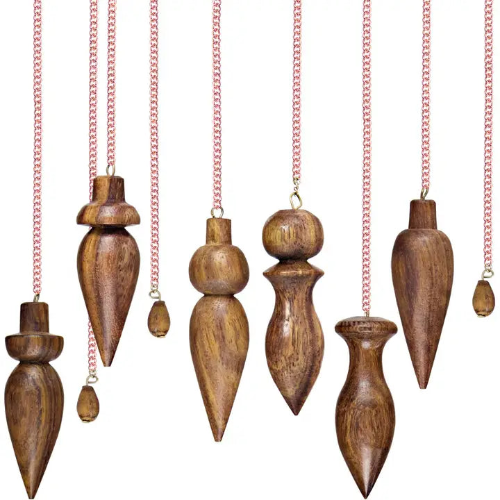 Wood Pendulum, grounding, divination FB3225 🍐