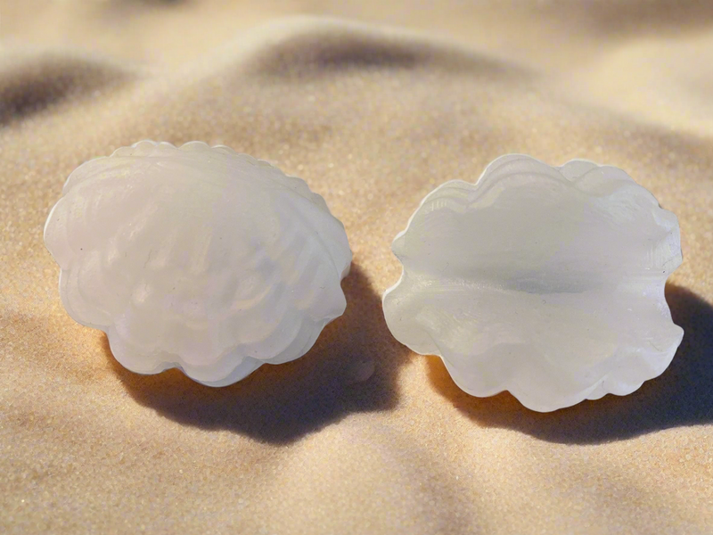 Shell carvings, finely detailed in assorted stones FB2133