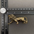 Brass Lion Mini Totem / Spirit Animal Figurine FB1775 🐅