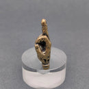 Brass Middle Finger Figurine FB1724 🖐️