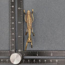 Brass Praying Mantis Figurine, perception, intuition FB1325 🍃