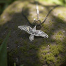 Sterling Silver Flying Raven FB1247 🐦⬛