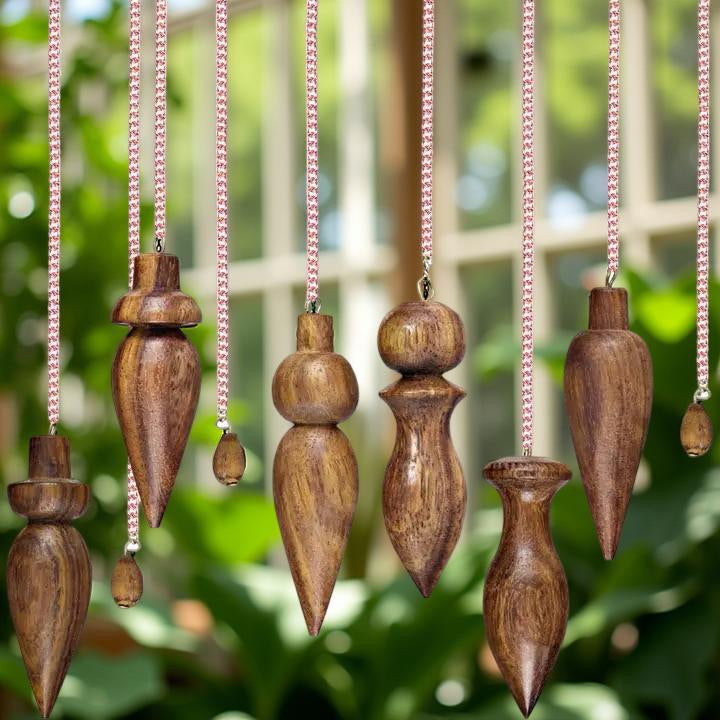 Wood Pendulum, grounding, divination FB3225 🍐