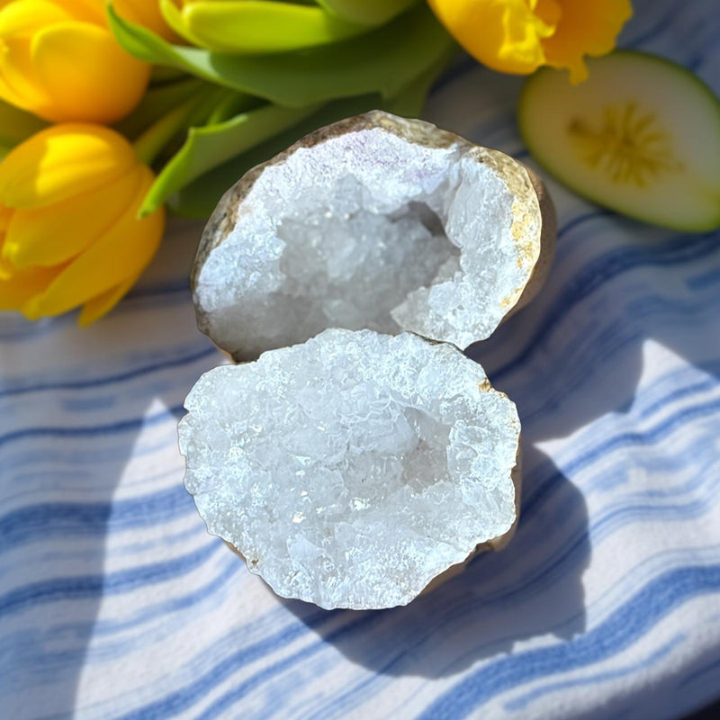 Desert Sands Geode from Morocco FB2102 🌸