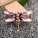 Dragonfly Enamel Sparkle Brooch FB2186 π