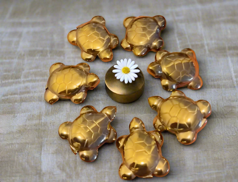Pyrite Turtle Totem/Spirit Animal Carving FB3038 🐢