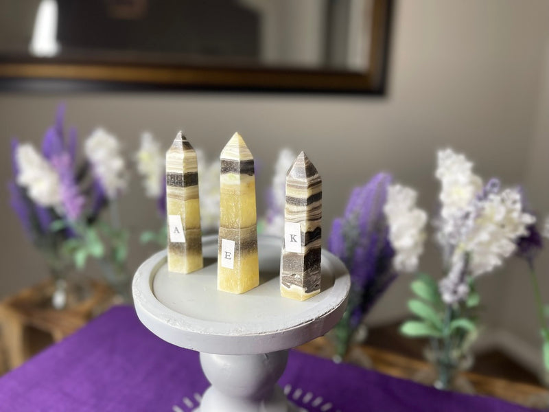Zebra Calcite Generator Point (Tower)  FB3091