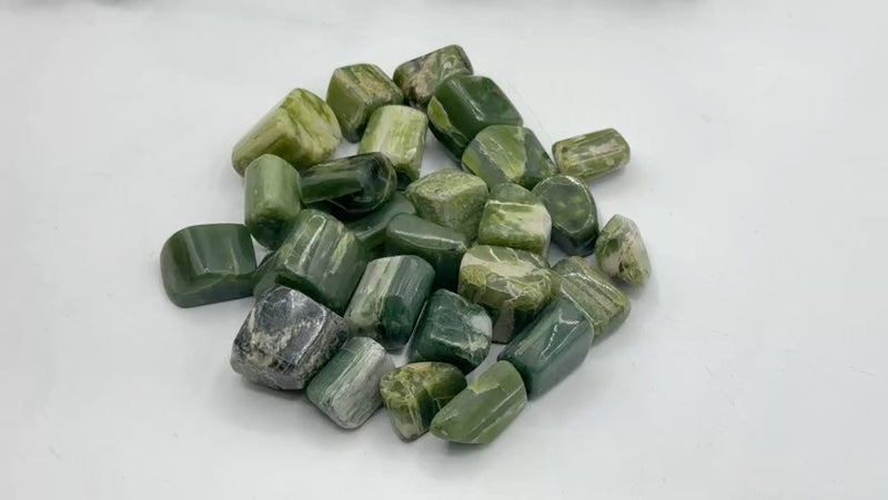 Tumbled Tremolite, strength, resilience, peace FB1957 🎈