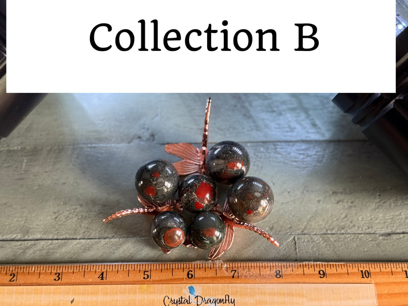 African Bloodstone Sphere FB2781 💚🔮💚