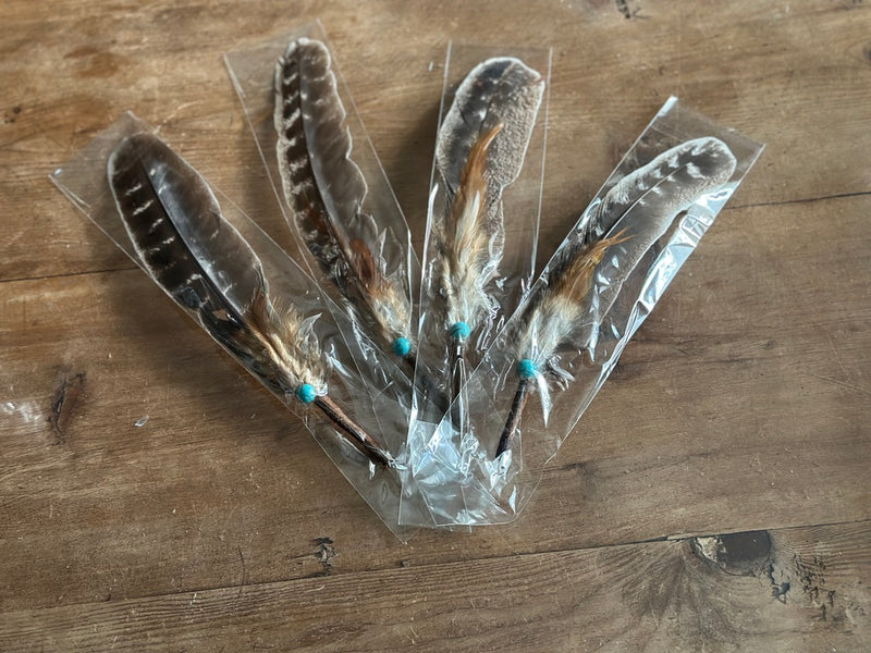 Turkey Feather for Smudging FB2591 🪽