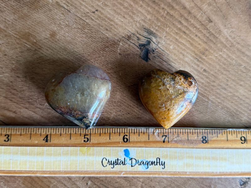 Golden Healer and Pyrite Heart FB3182 💛