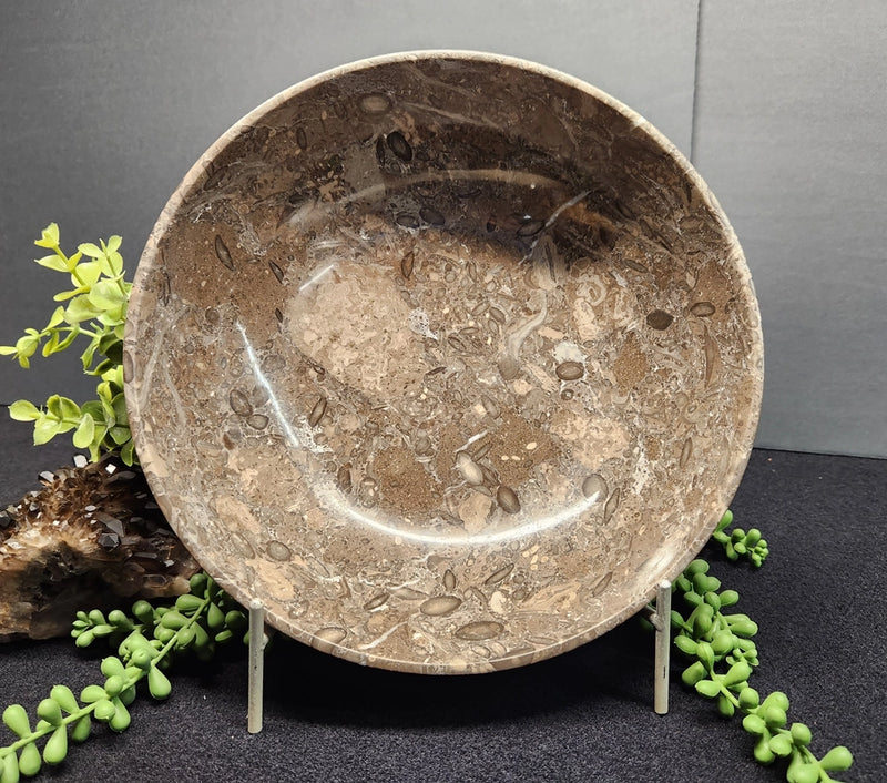 Fossil Marble Large Gemstone Bowl FB2716 🐚