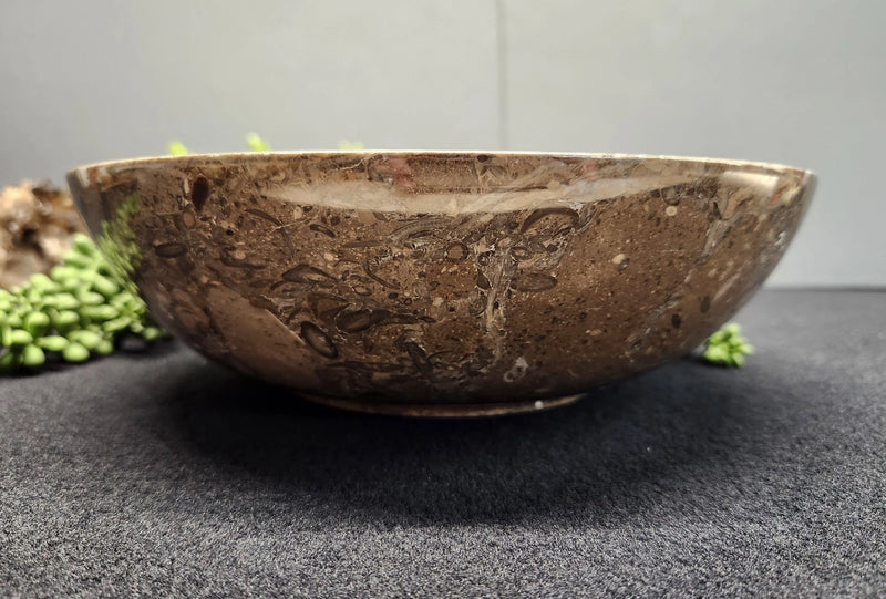 Fossil Marble Large Gemstone Bowl FB2716 🐚