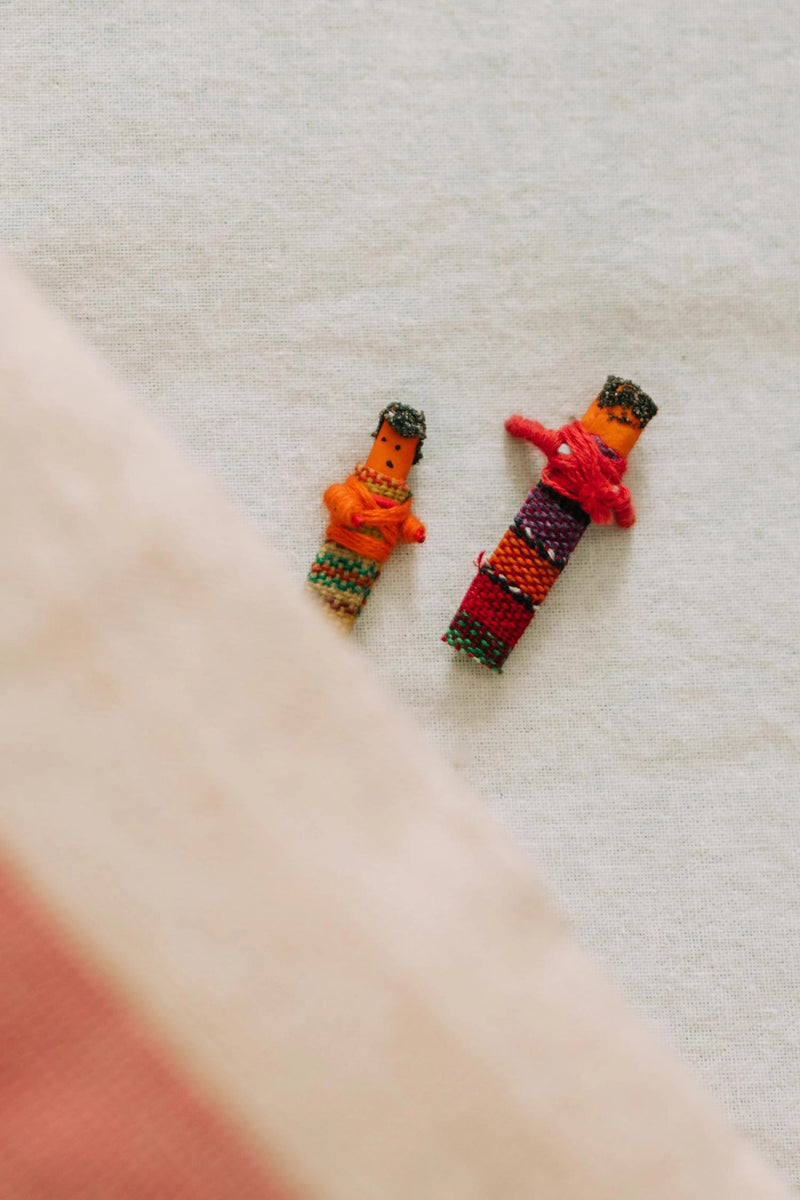 Guatemalan Worry Dolls with Cloth Pouch FB3415