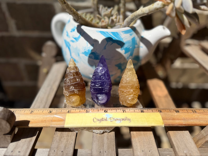 Gnomes, adorable and quirky, Fluorite and Sodalite FB3159