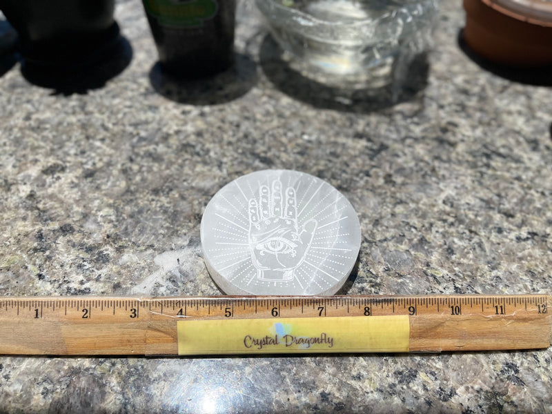Selenite Thick Etched Display / Charging Plates / Bases FB1553