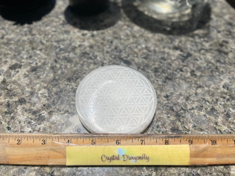 Selenite Thick Etched Display / Charging Plates / Bases FB1553