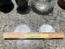 Selenite Etched Round Charging Plates / Bases for crystal grids and display FB1488