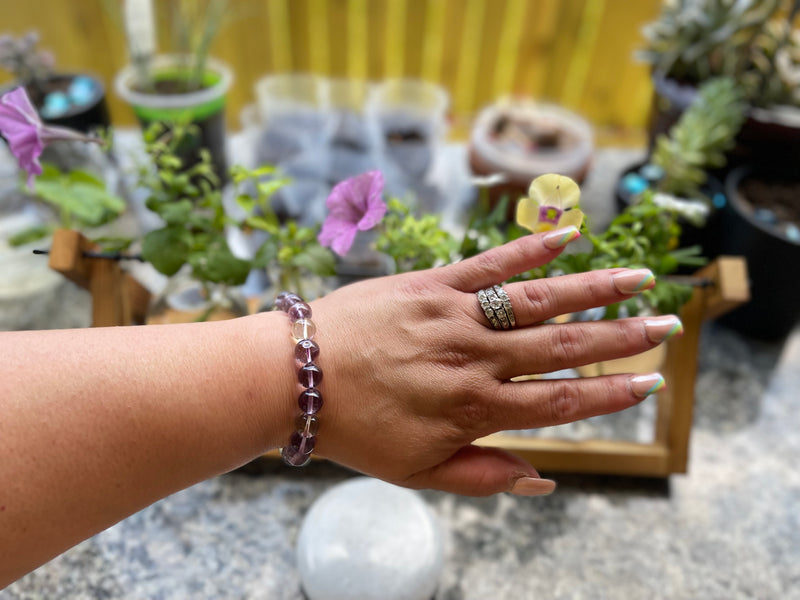 Select Gemstone Power / Prayer Bead Bracelets, Gift Boxed FB2414