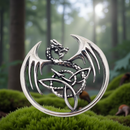 Viking Celtic Knot Dragon Titanium Stainless Steel Pendant FB1710 🐉