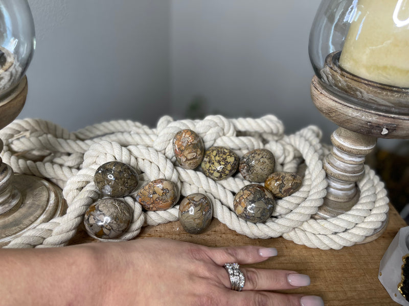 Ibis Jasper Hand Pebbles to unwind, relax, and calm FB1399 🌸