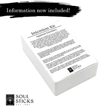 Intention Herbal Oil / Smudge Kit / Gift Box - Ward off Negativitiy, Enemies FB3425 🛡️