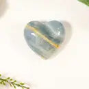 Lemurian Blue Aquatine Calcite Hearts FB3403