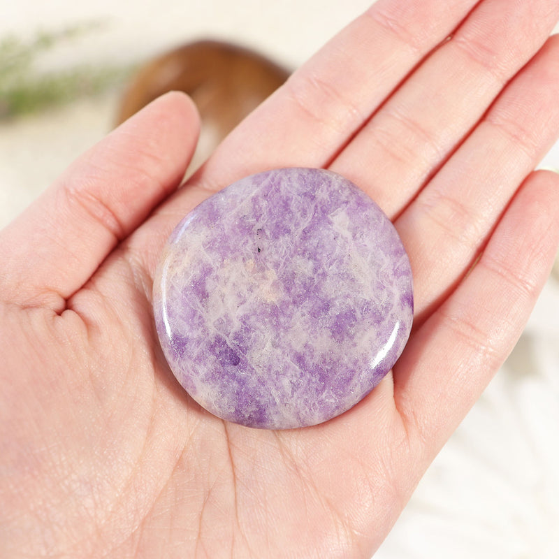 Lepidolite Soothing Stone, calming, soothing FB1692